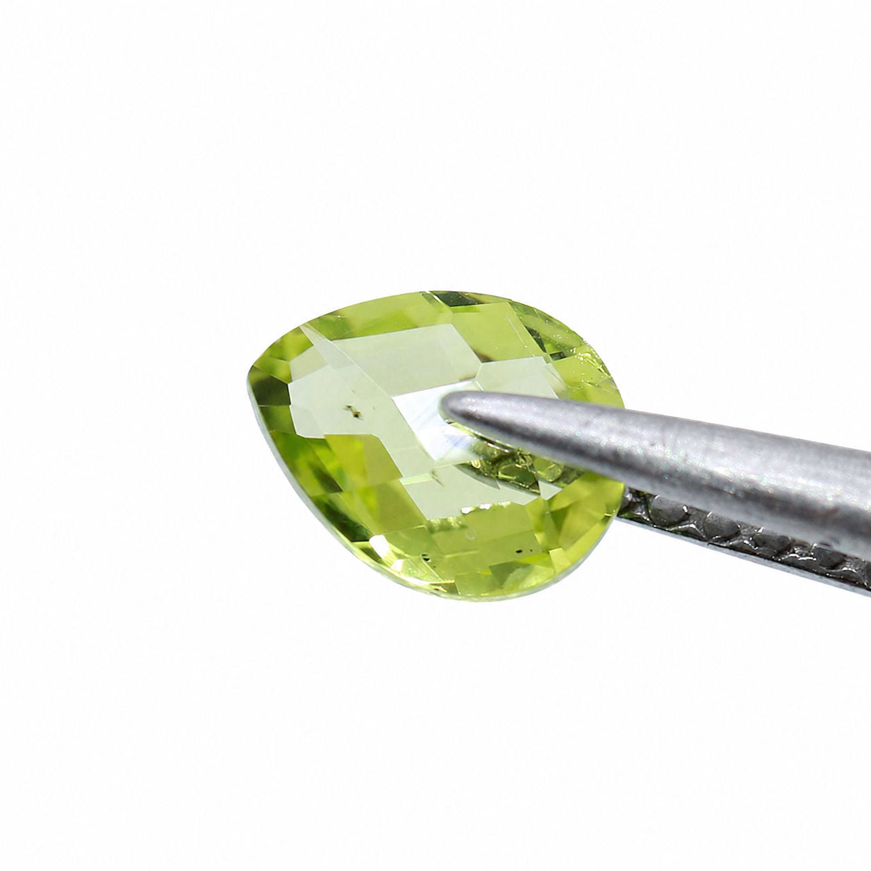 Peridot Pear Briolette