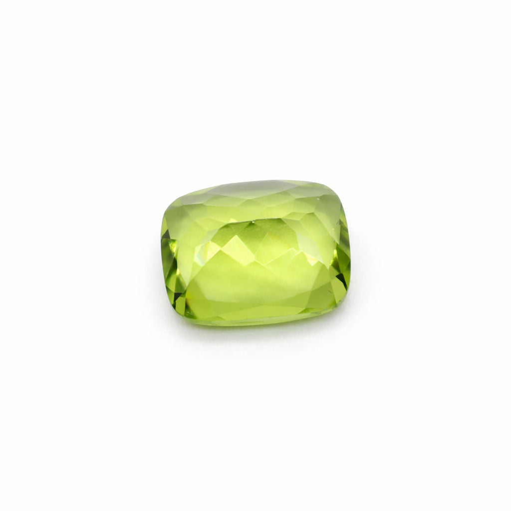 Peridot Elongated Cushion Faceted