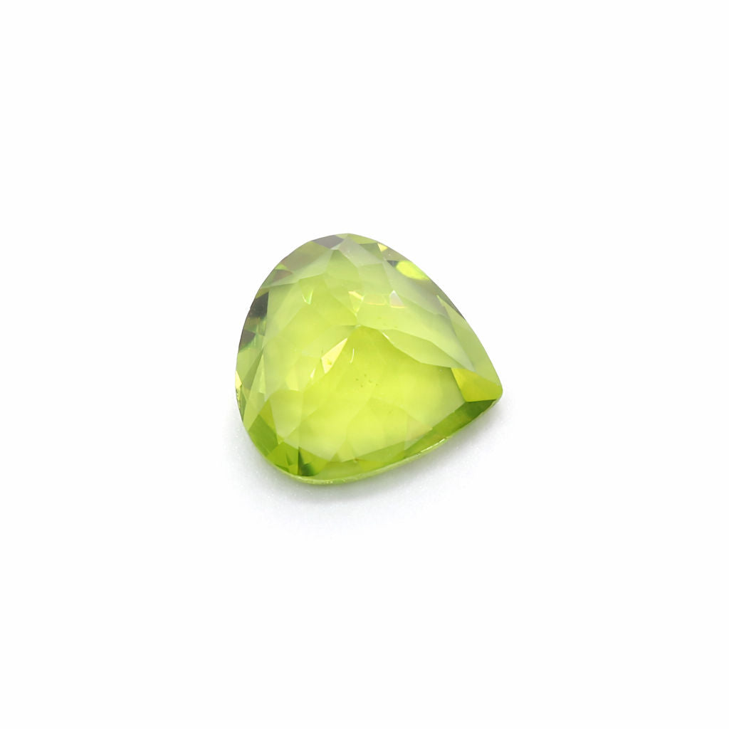 Peridot Heart Shape Faceted