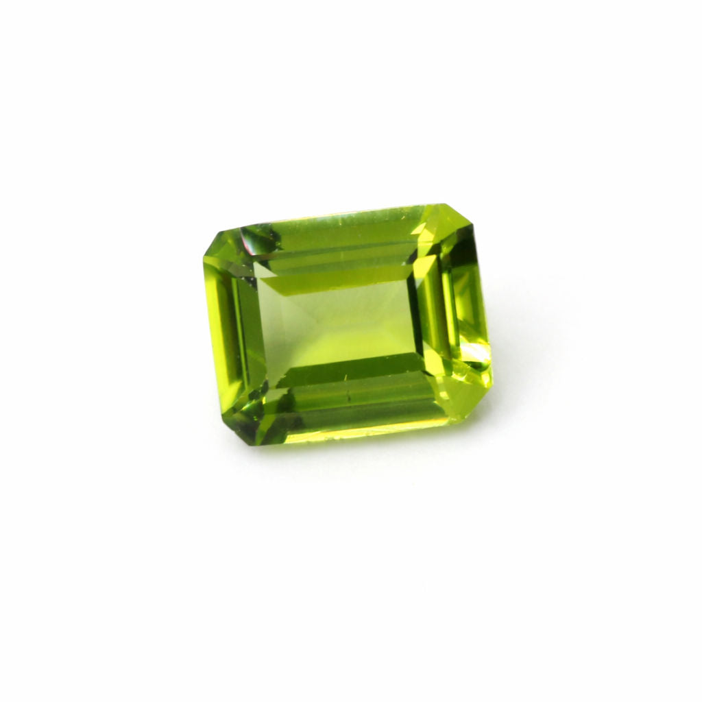 Peridot Octagon Faceted