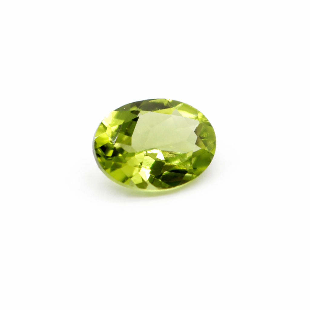 Peridot Oval Faceted