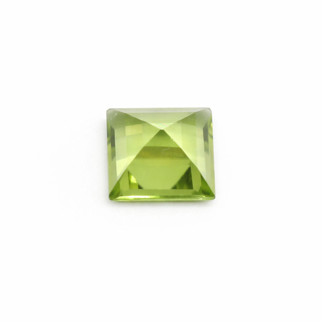 Peridot Square Faceted