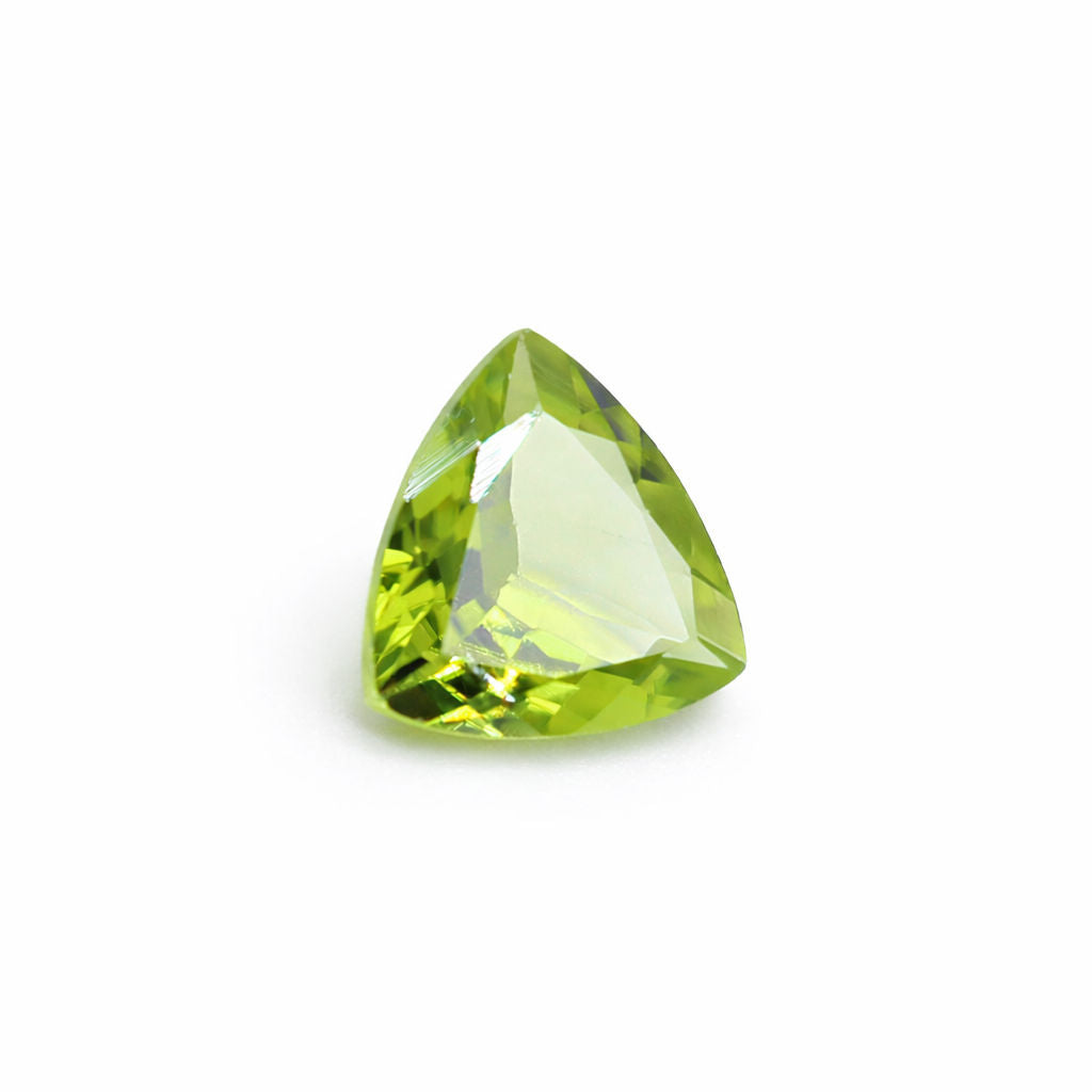 Peridot Trillion Faceted
