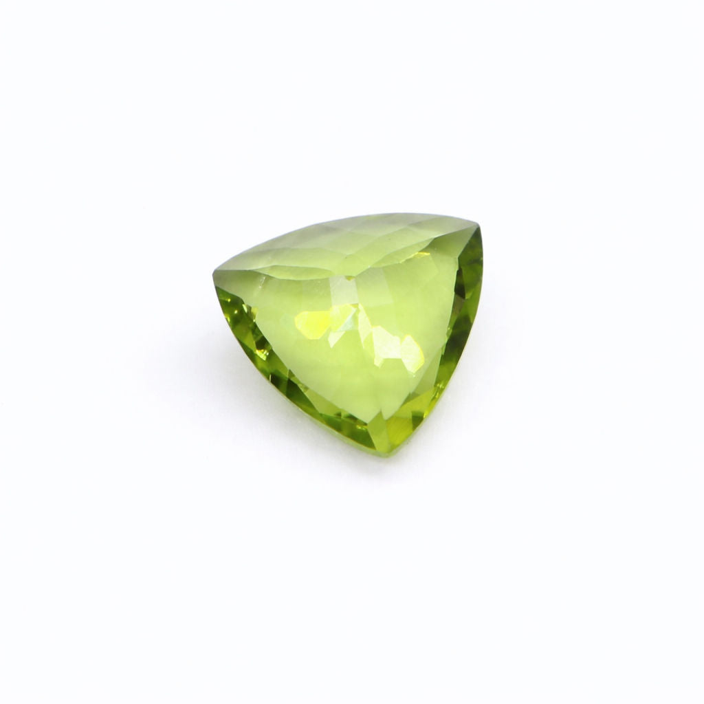 Peridot Trillion Faceted