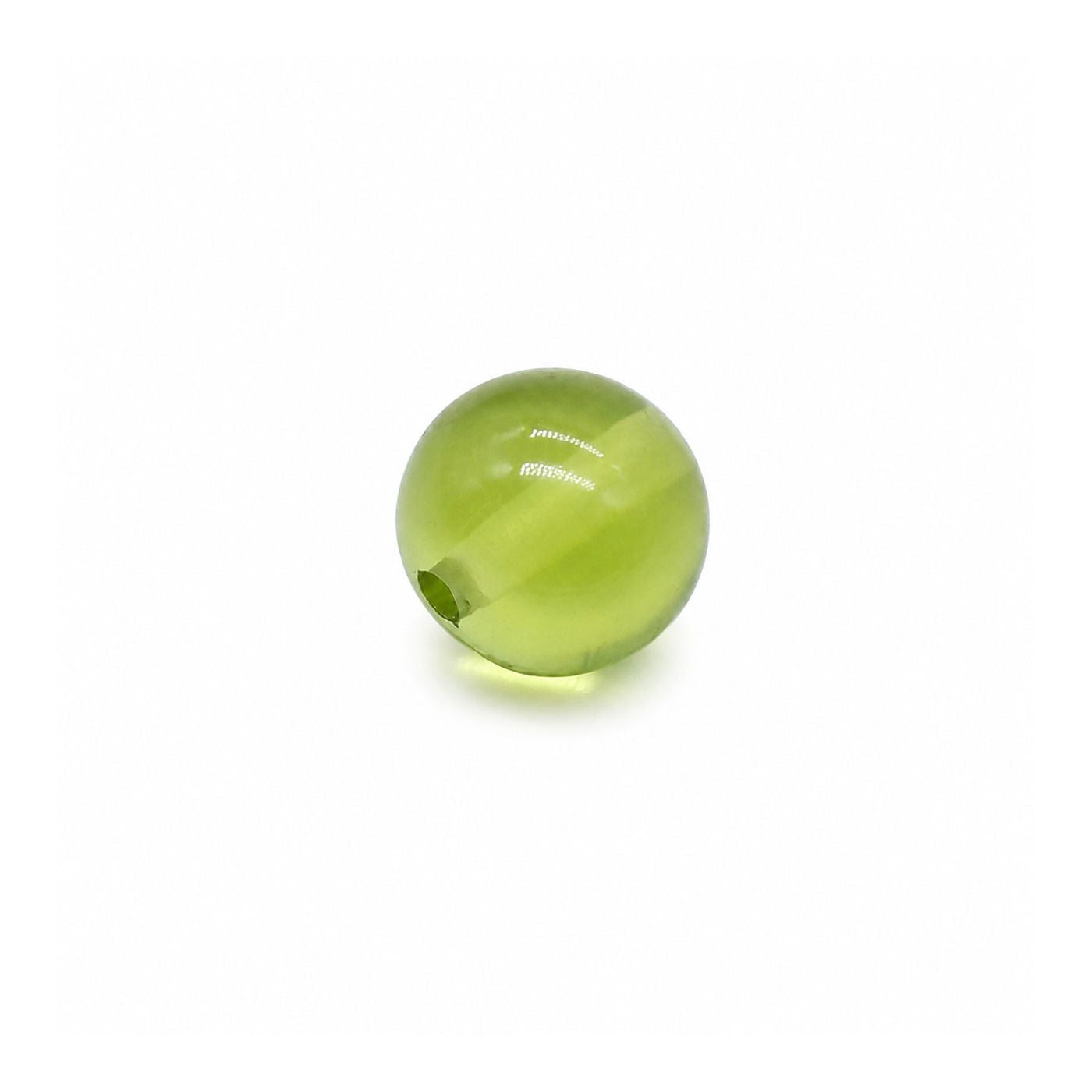 Peridot Smooth Round Balls (Full Drill)