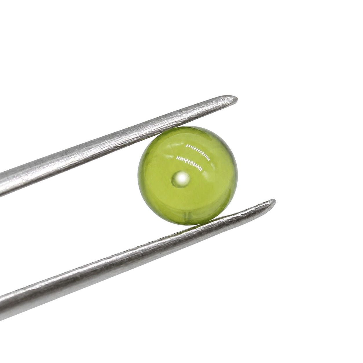 Peridot Smooth Round Balls (Full Drill)