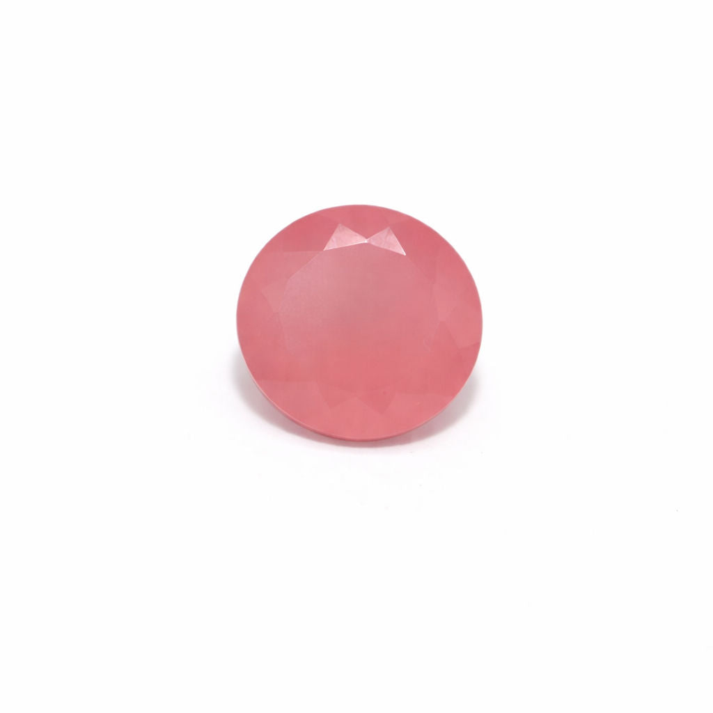 Pink Chalcedony Round Faceted