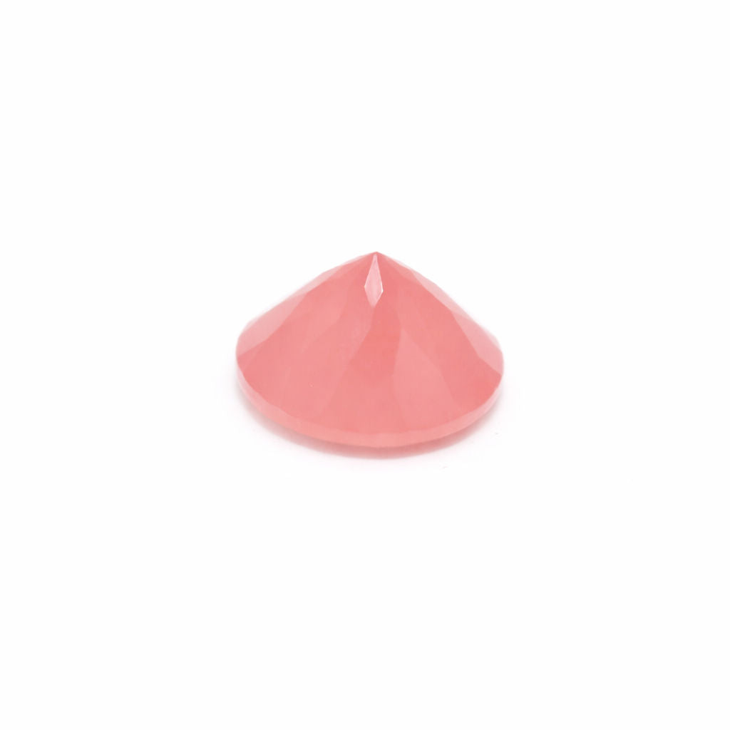 Pink Chalcedony Round Faceted