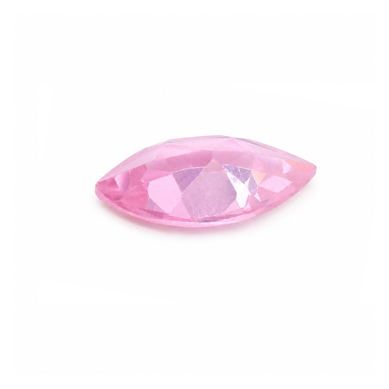 Cubic Zirconia (Pink Color) Marquise Faceted