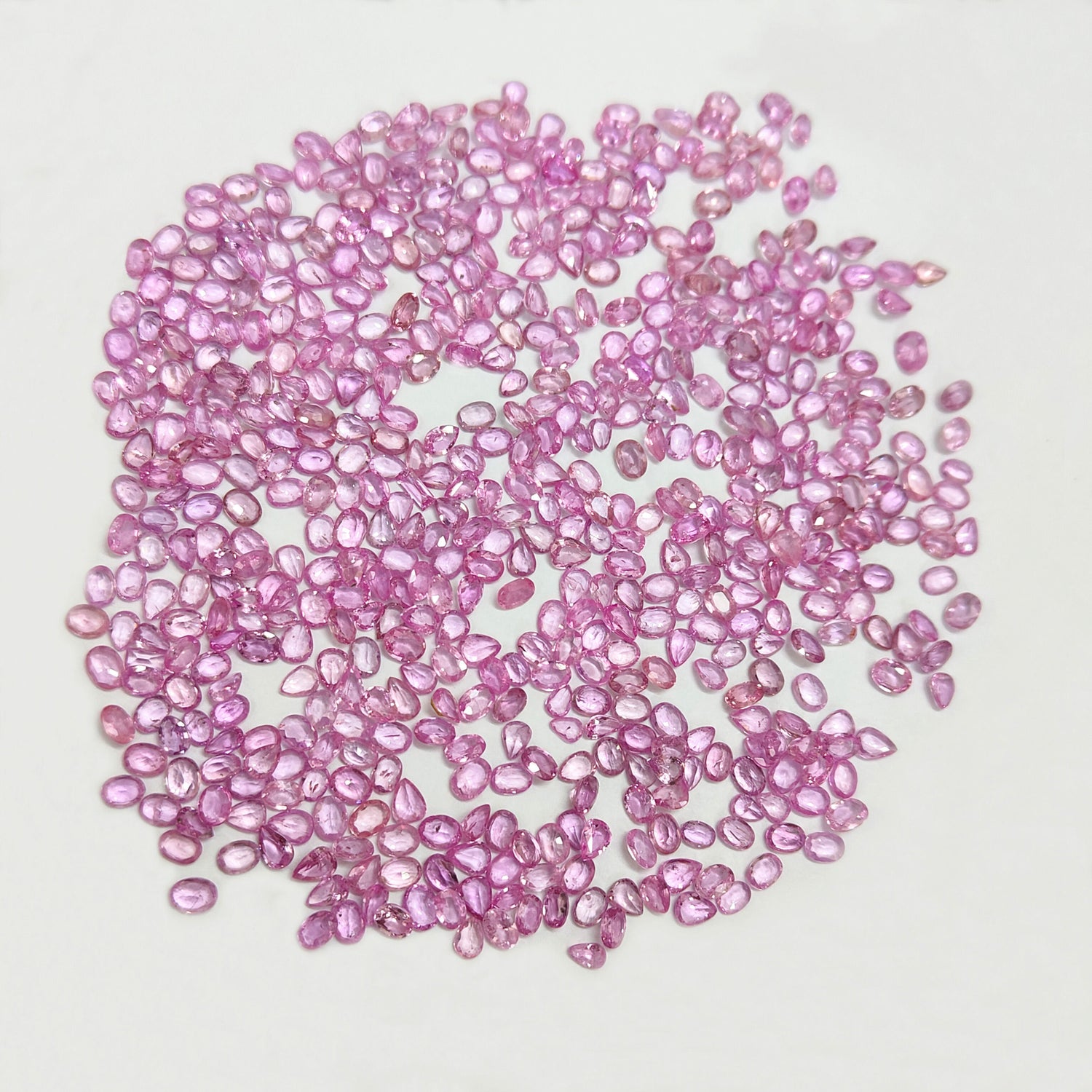 Natural Pink Sapphire (Ceylon) (Heated) 4.50x3.50mm Mix Shape Faceted