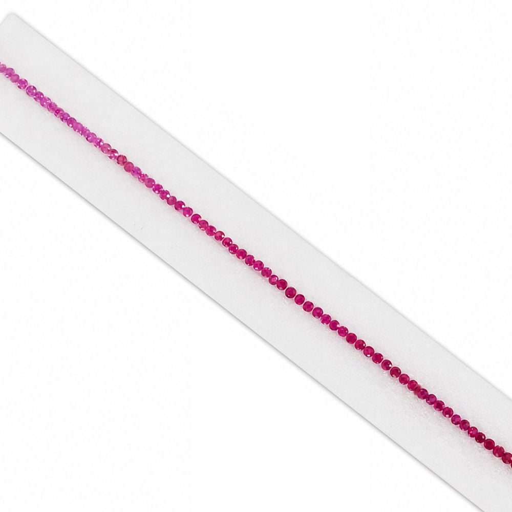Natural Pink Sapphire (Madagascar) (Heated) 2.30mm Round Faceted