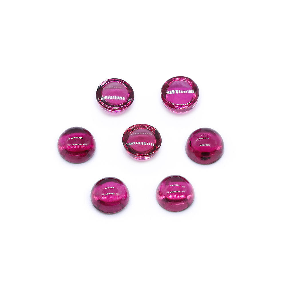 Pink Tourmaline 6mm Round Cabochon