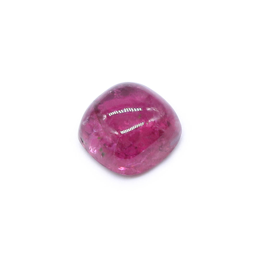 Pink Tourmaline 7mm Cushion Cabochon