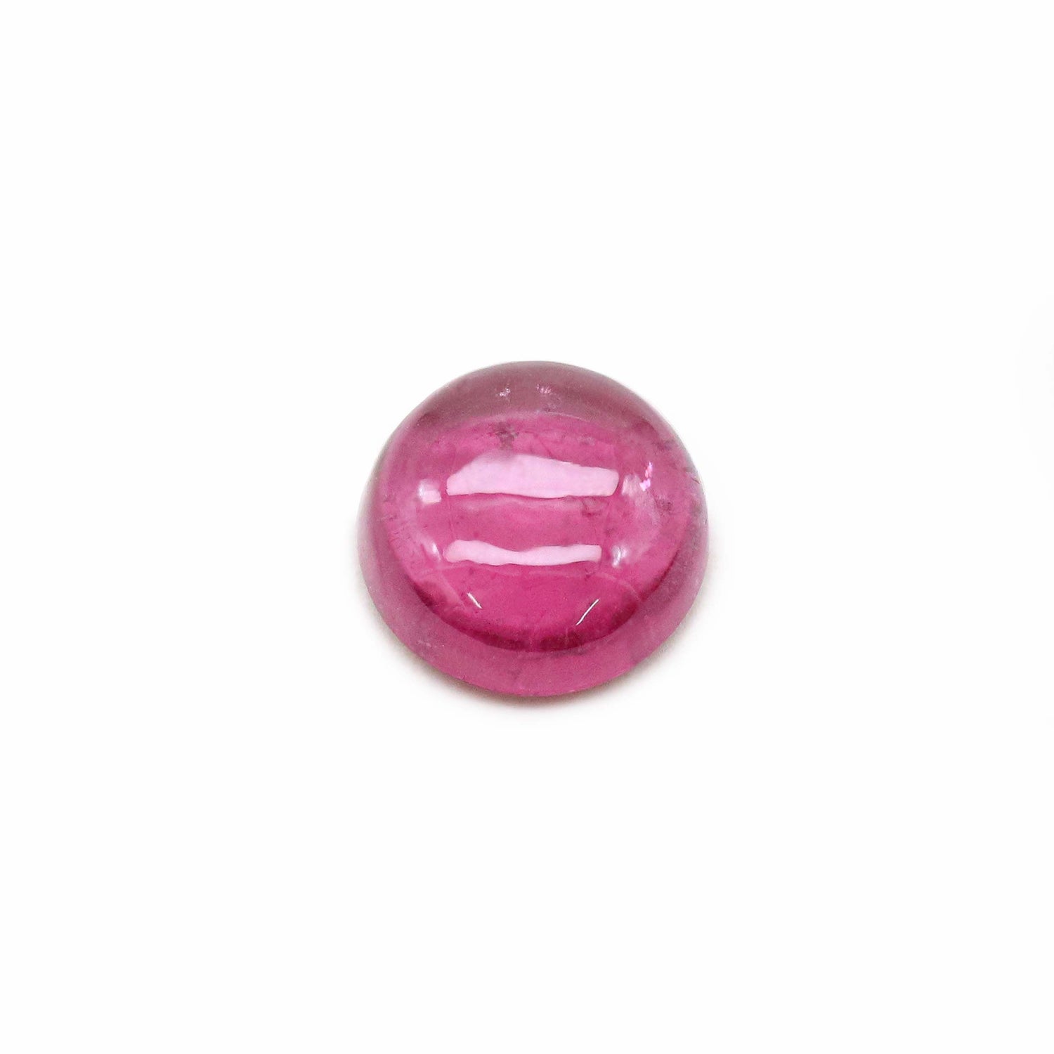 Pink Tourmaline 7mm Round Cabochon