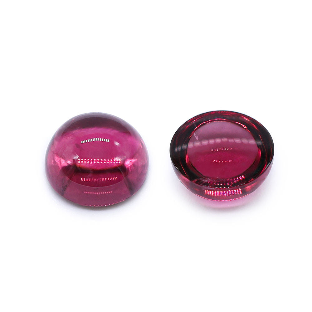 Pink Tourmaline 8mm Round Cabochon