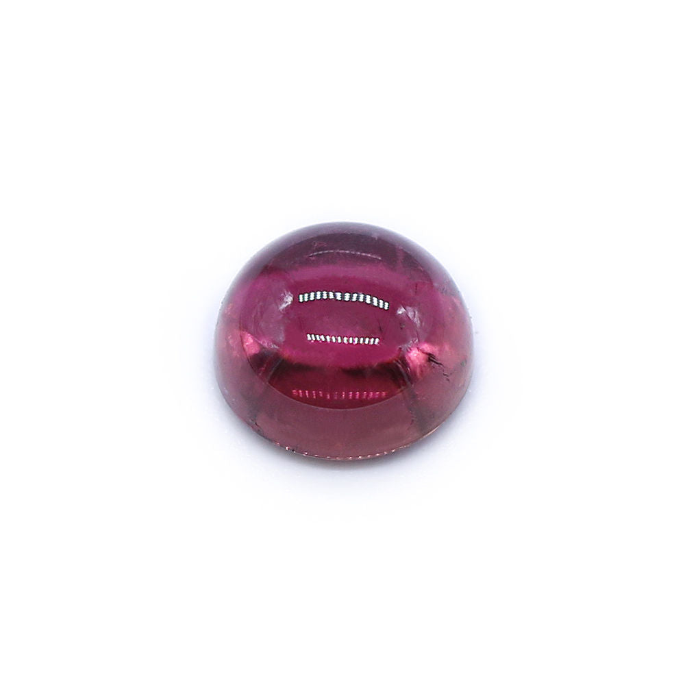 Pink Tourmaline 8mm Round Cabochon