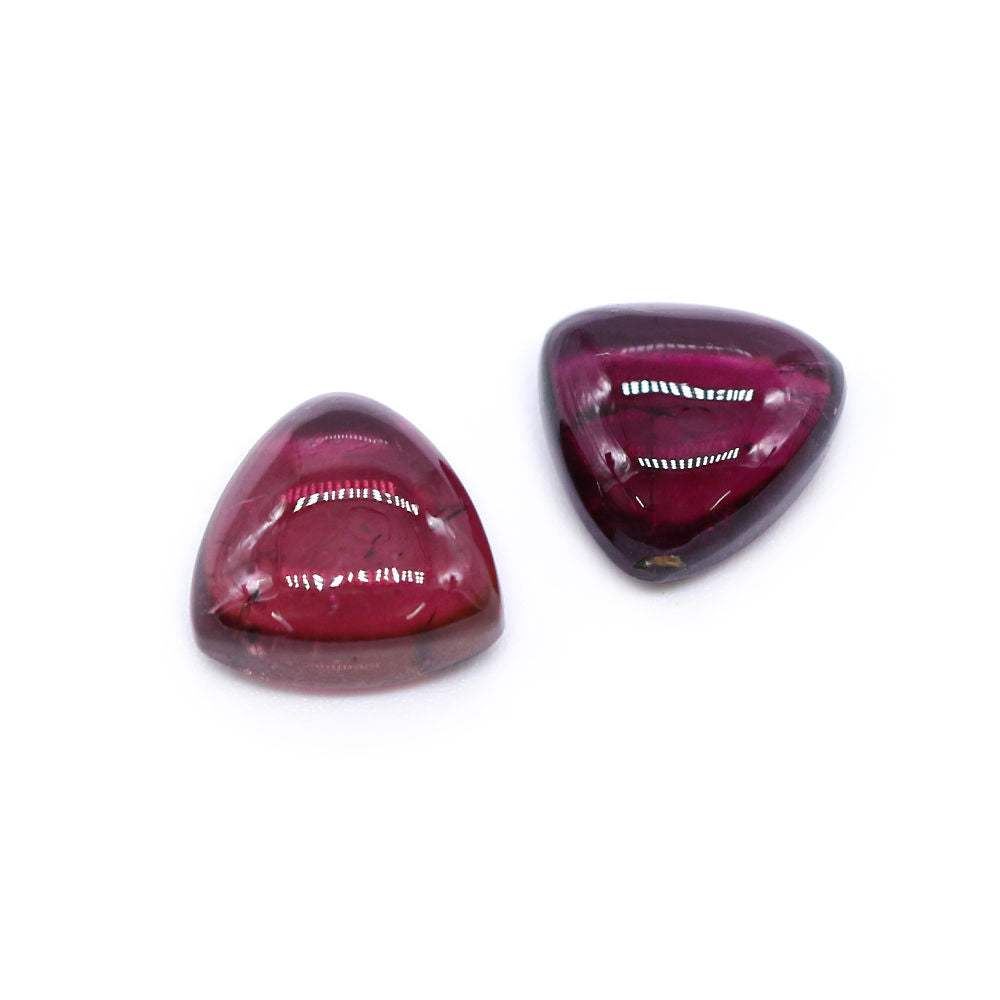 Pink Tourmaline 8mm Trillion Cabochon