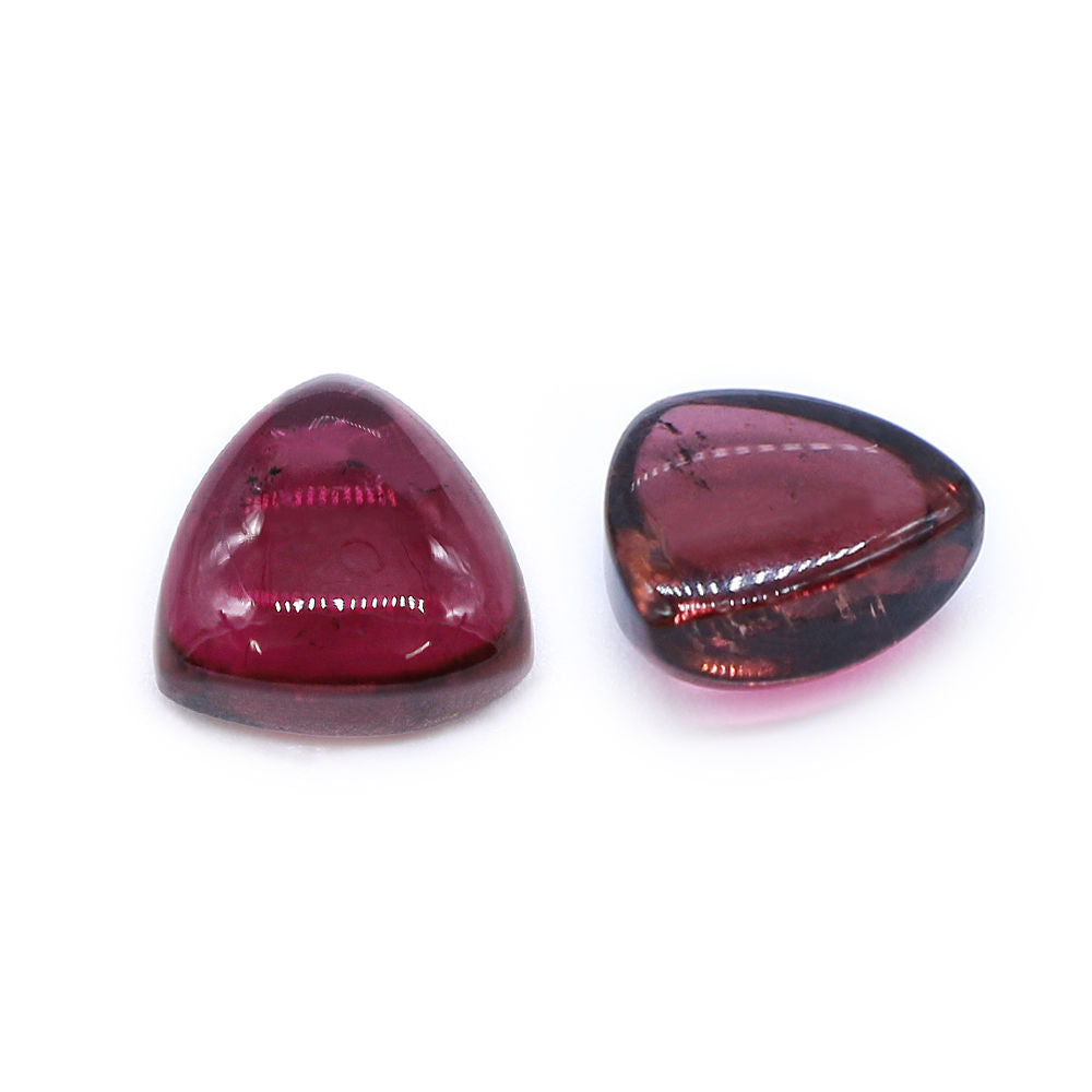 Pink Tourmaline 8mm Trillion Cabochon