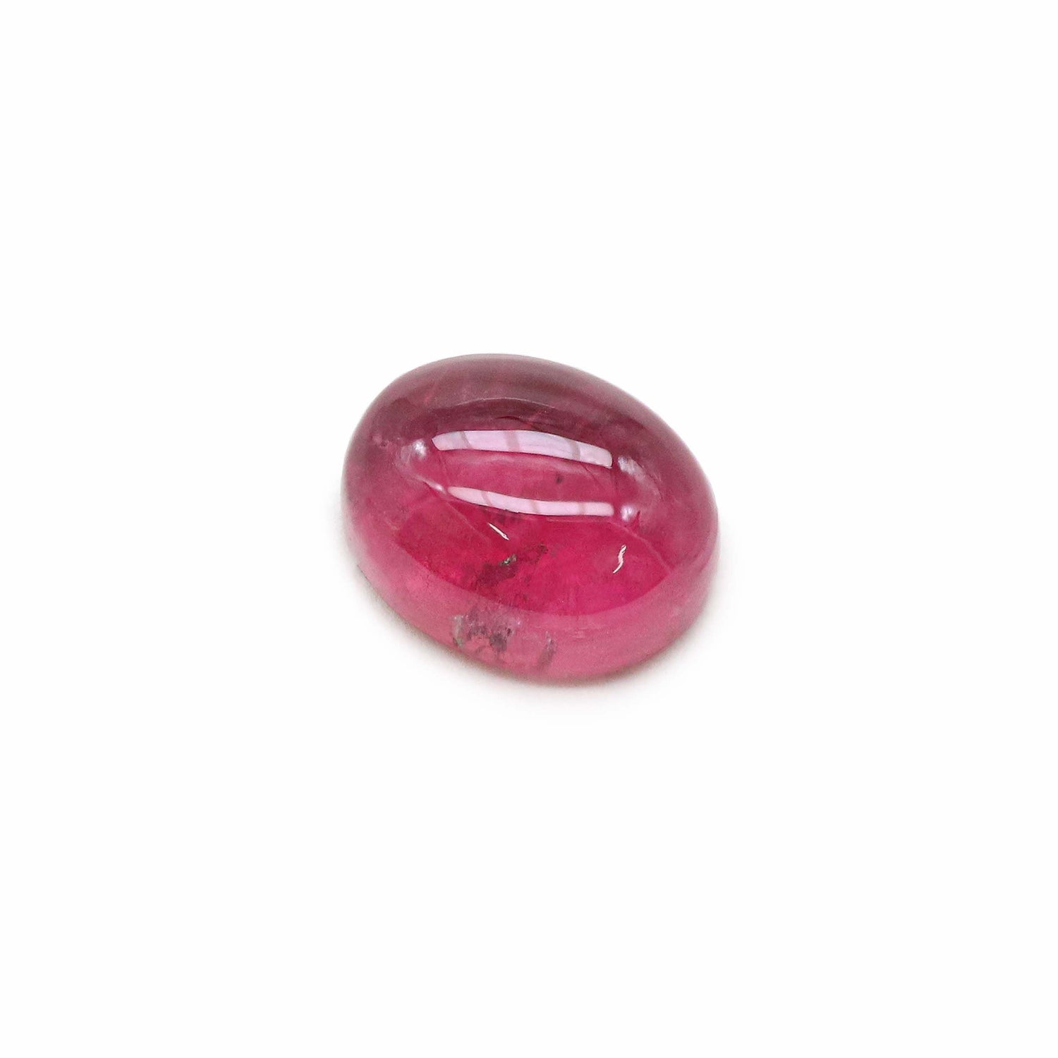 Pink Tourmaline 9x7mm Oval Cabochon
