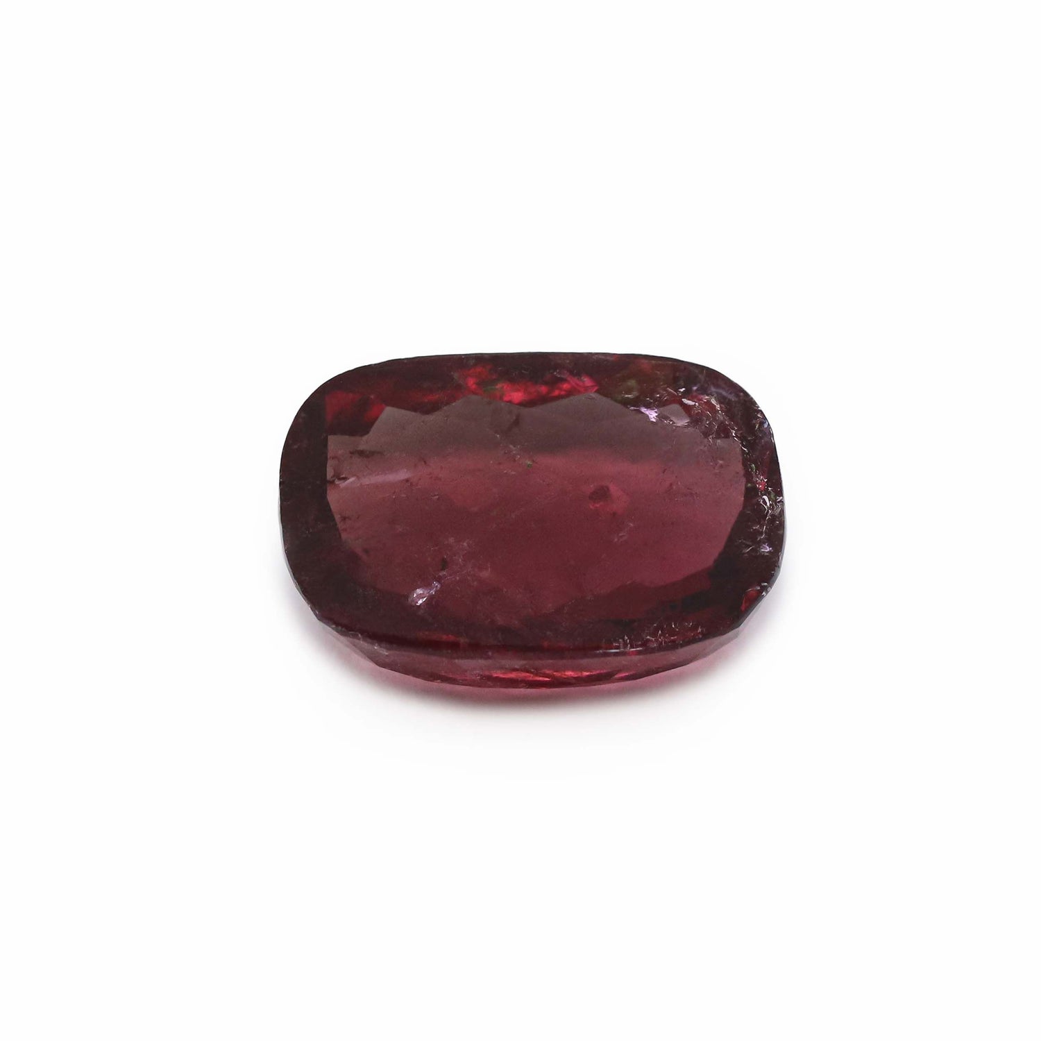 Pink Tourmaline 18.50x15mm Elongated Cushion Faceted Cab