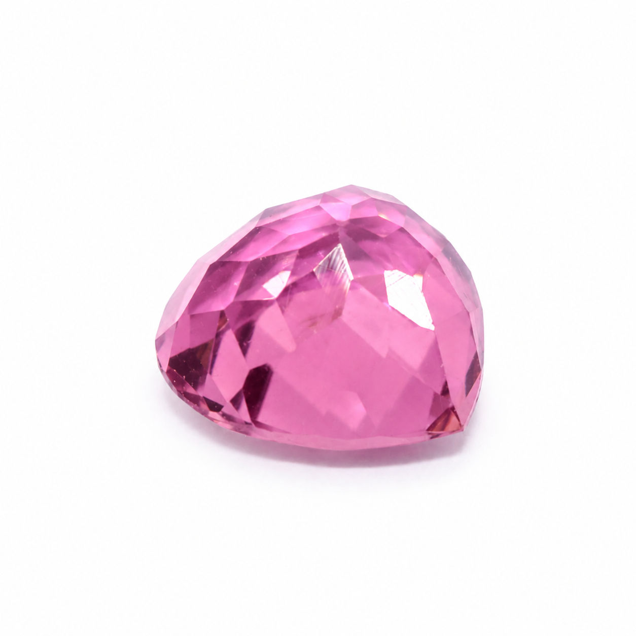 Pink Tourmaline 10.50mm Heart Shape Faceted