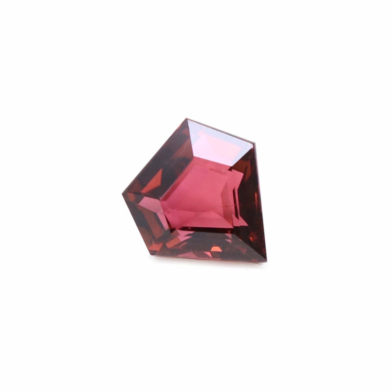 Pink Tourmaline 15.50x15.30mm Pentagon Faceted