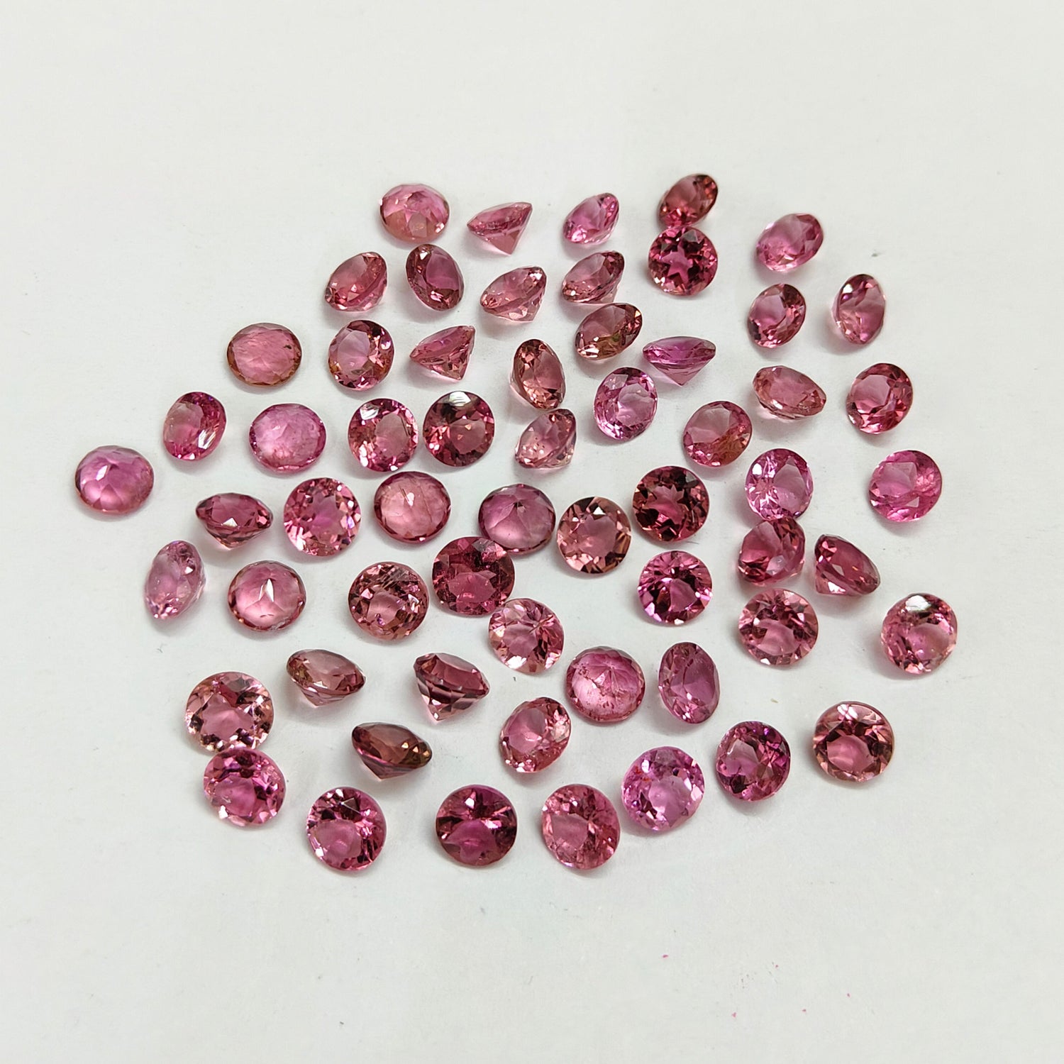 Pink Tourmaline 5mm Round Faceted