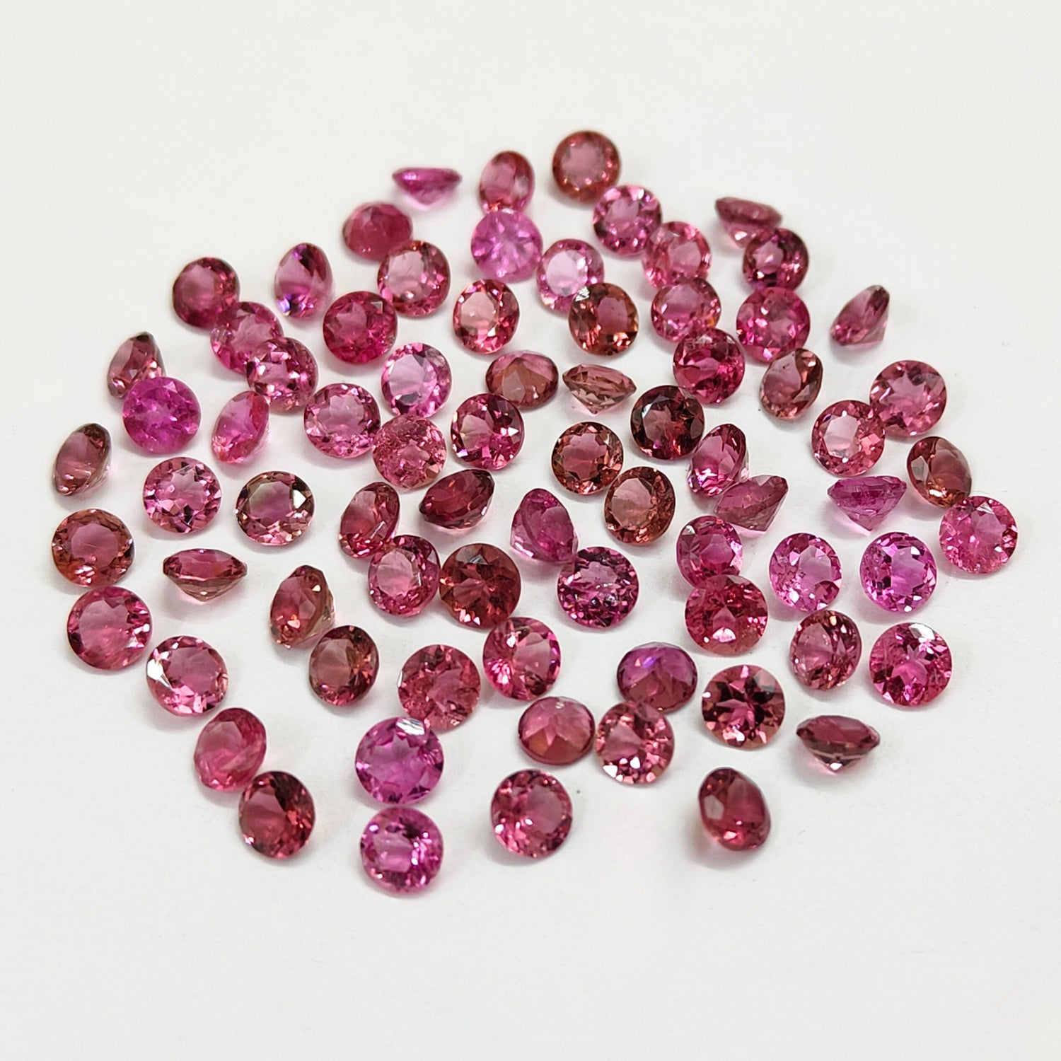 Pink Tourmaline 5mm Round Faceted