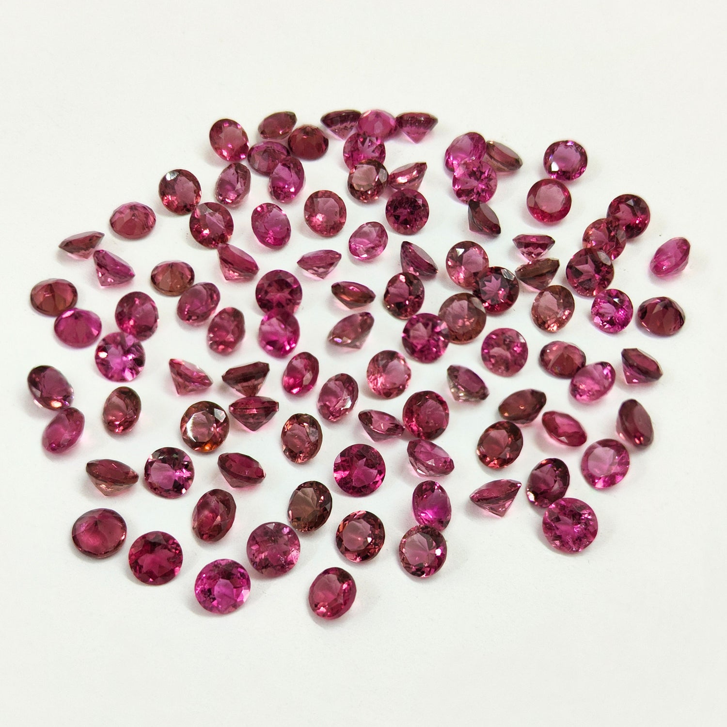 Pink Tourmaline 5mm Round Faceted