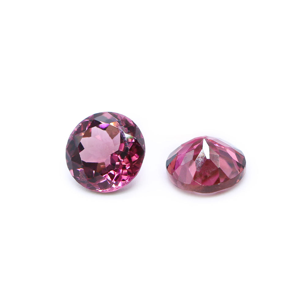 Pink Tourmaline 7mm Round Faceted