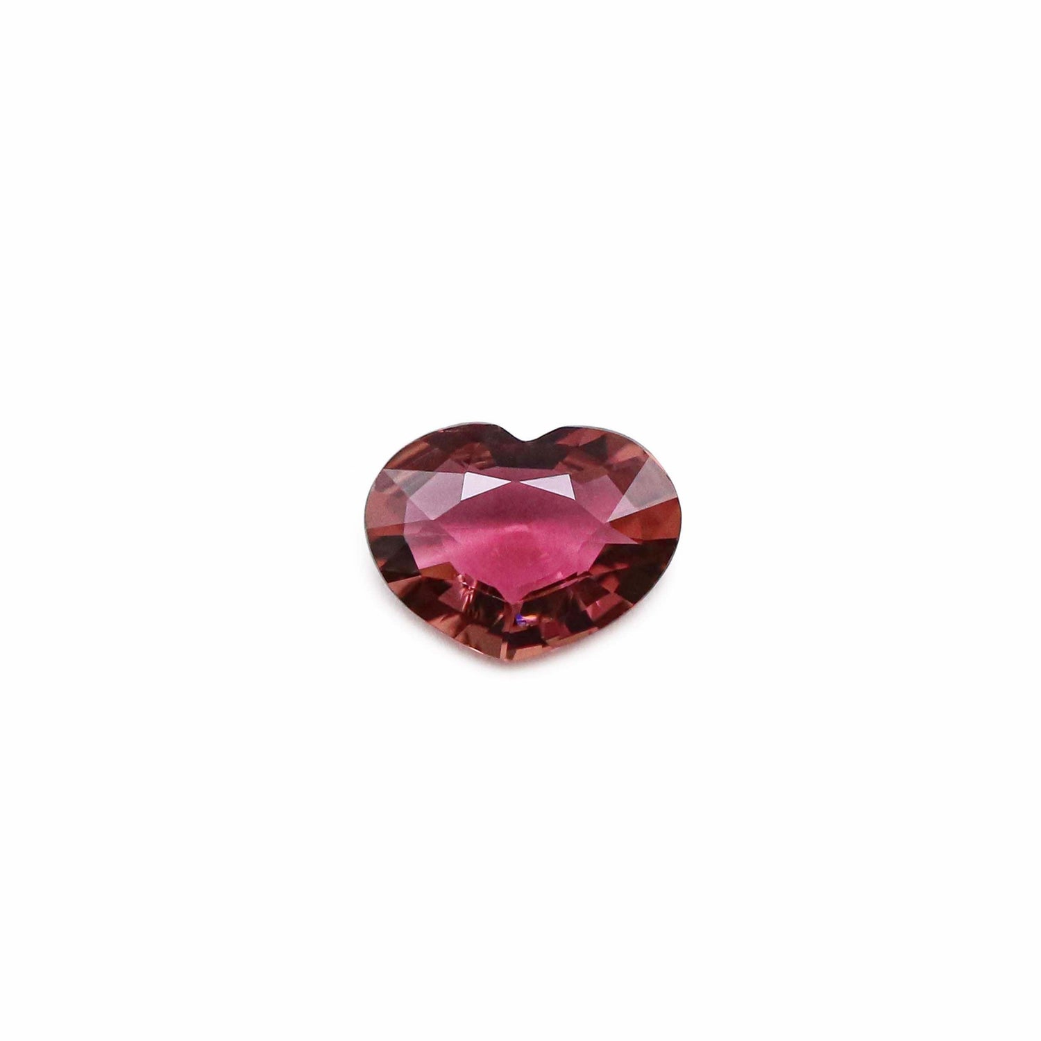 Pink Tourmaline 8x6mm Heart Shape Faceted