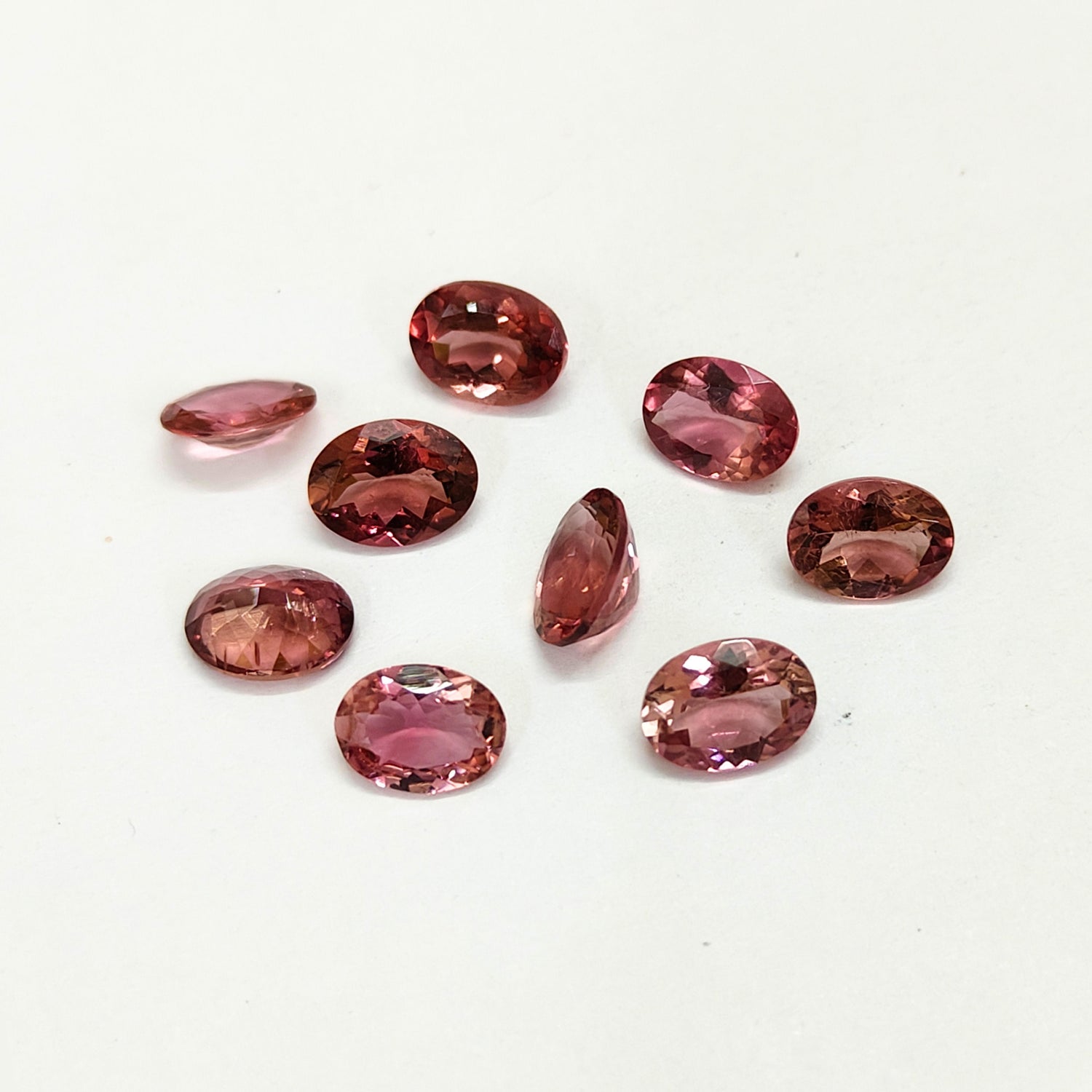 Pink Tourmaline 8x6mm Oval Faceted