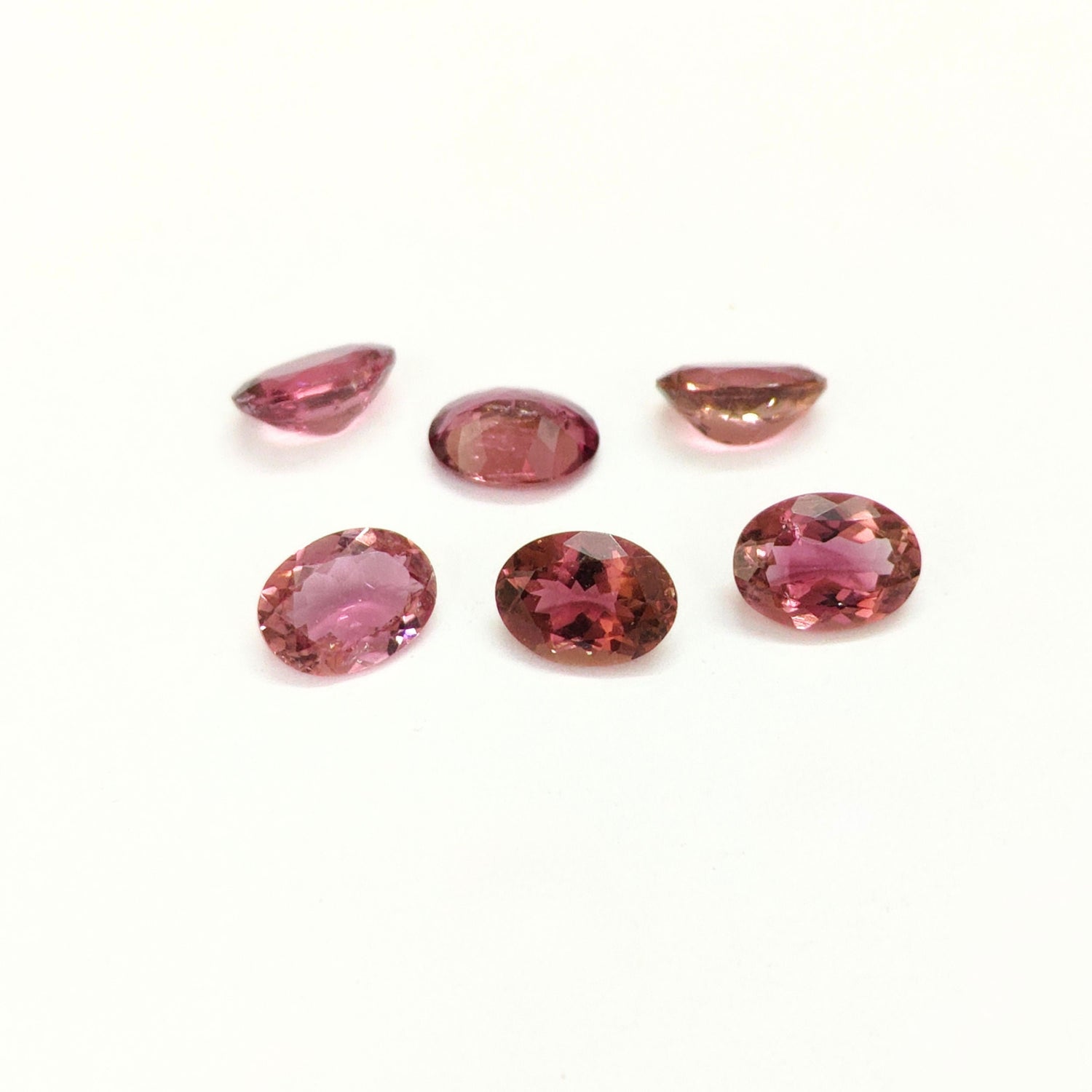 Pink Tourmaline 8x6mm Oval Faceted