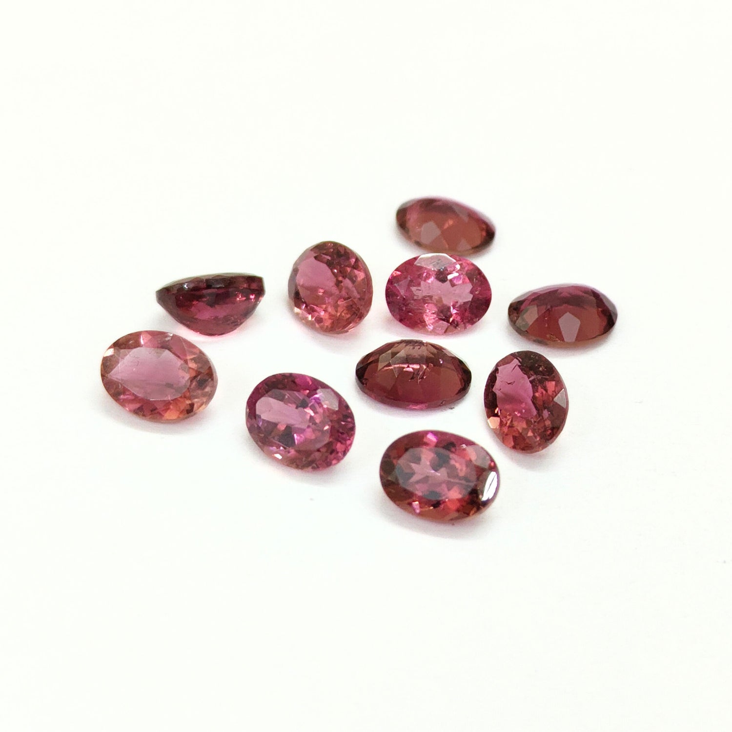 Pink Tourmaline 8x6mm Oval Faceted