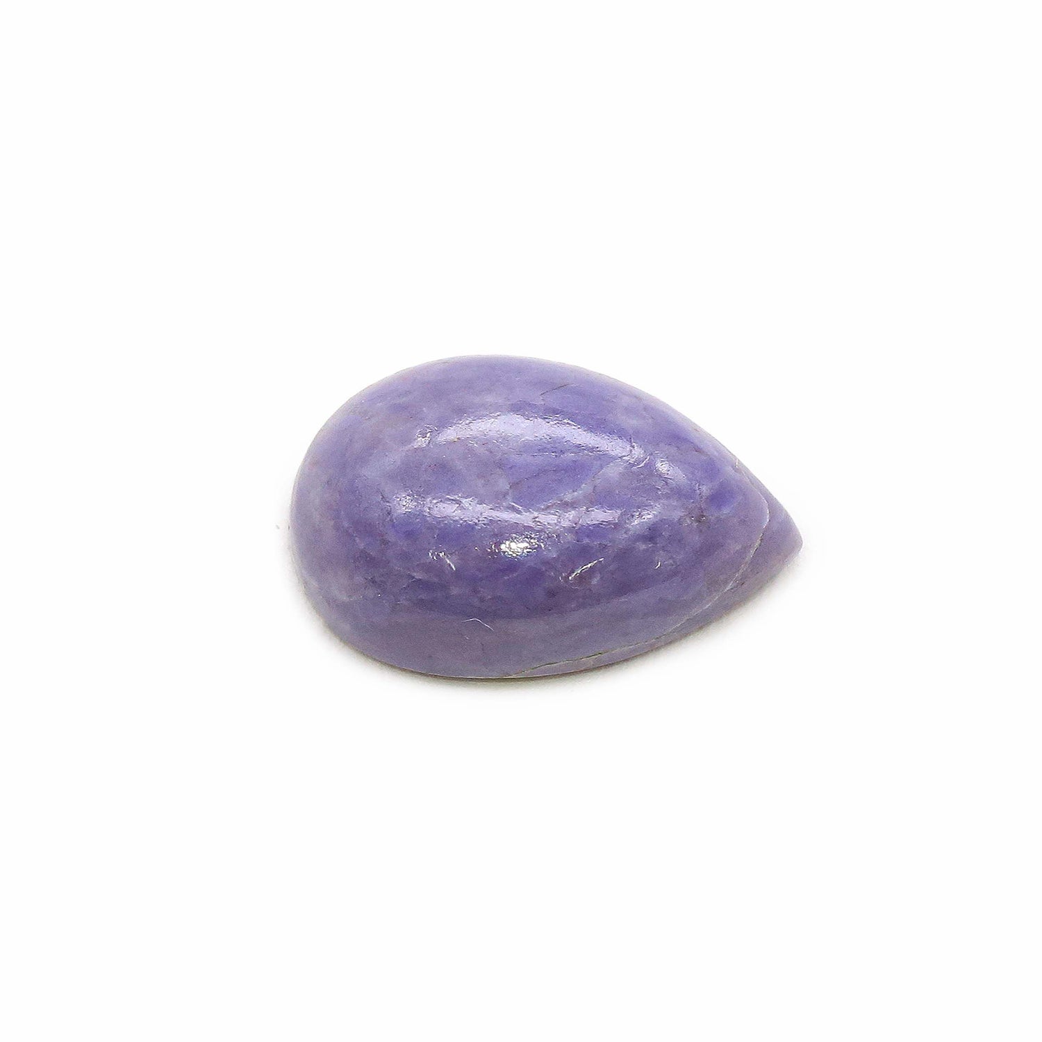 Purple Jade Pear Cabochon