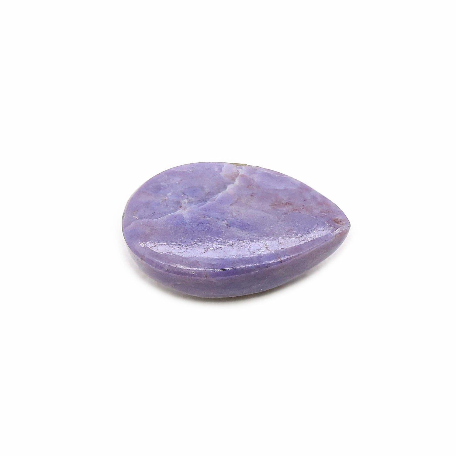 Purple Jade Pear Cabochon