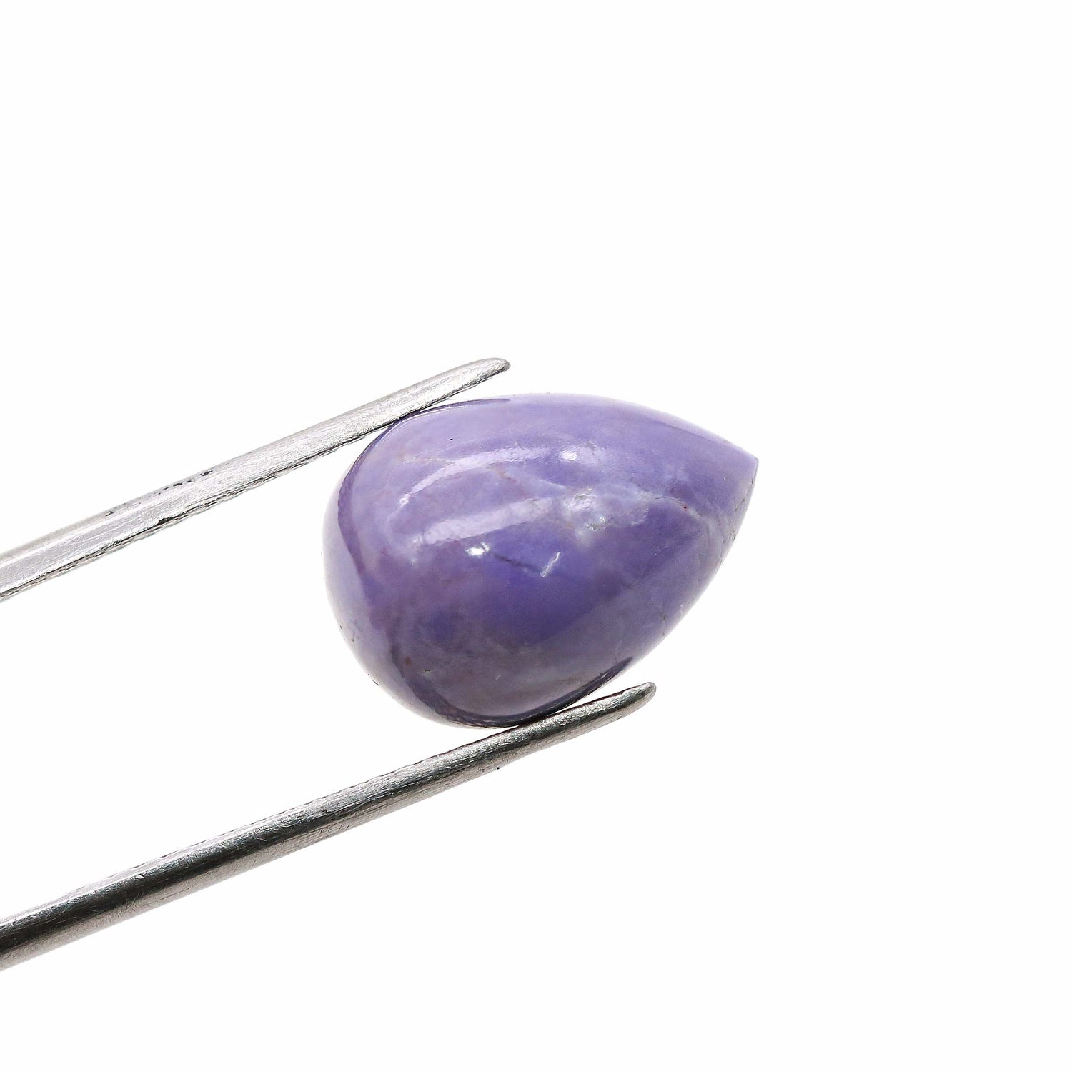 Purple Jade Smooth Drops Briolette (Full Drill)