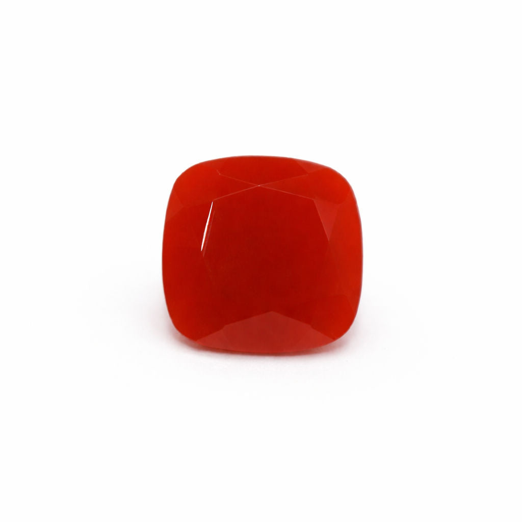 Red Onyx Cushion Faceted
