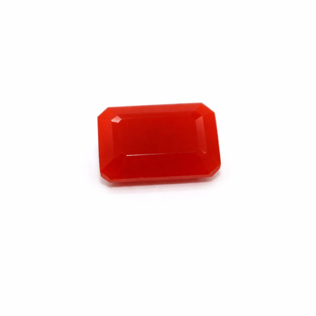 Red Onyx Octagon Faceted
