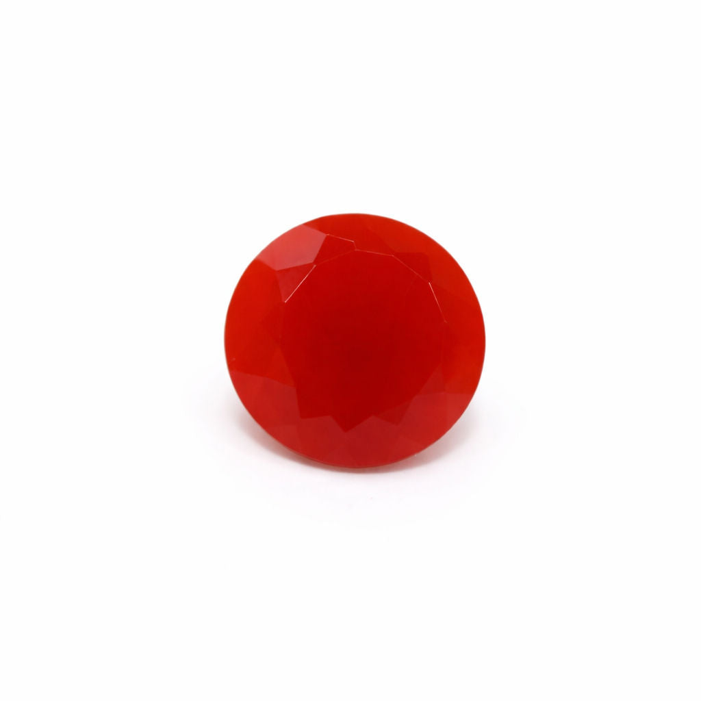 Red Onyx Round Faceted