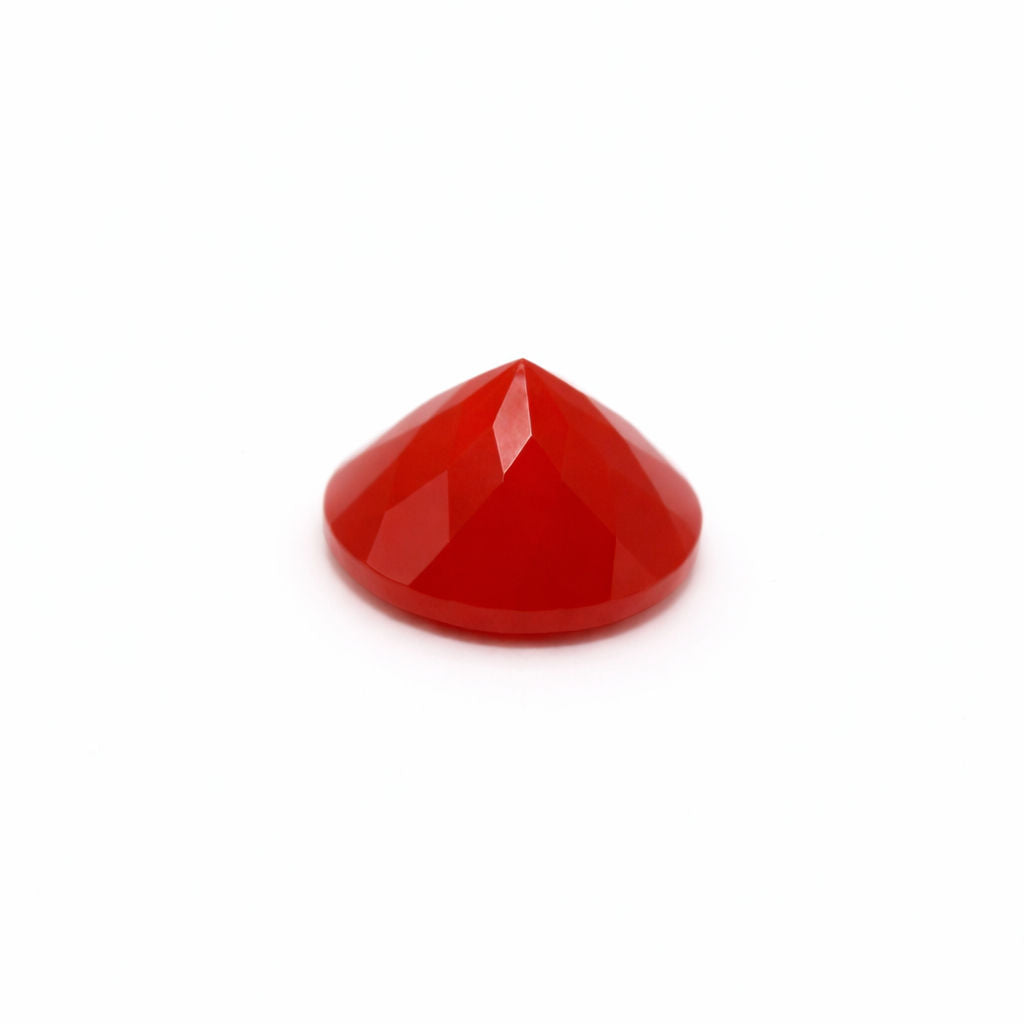Red Onyx Round Faceted