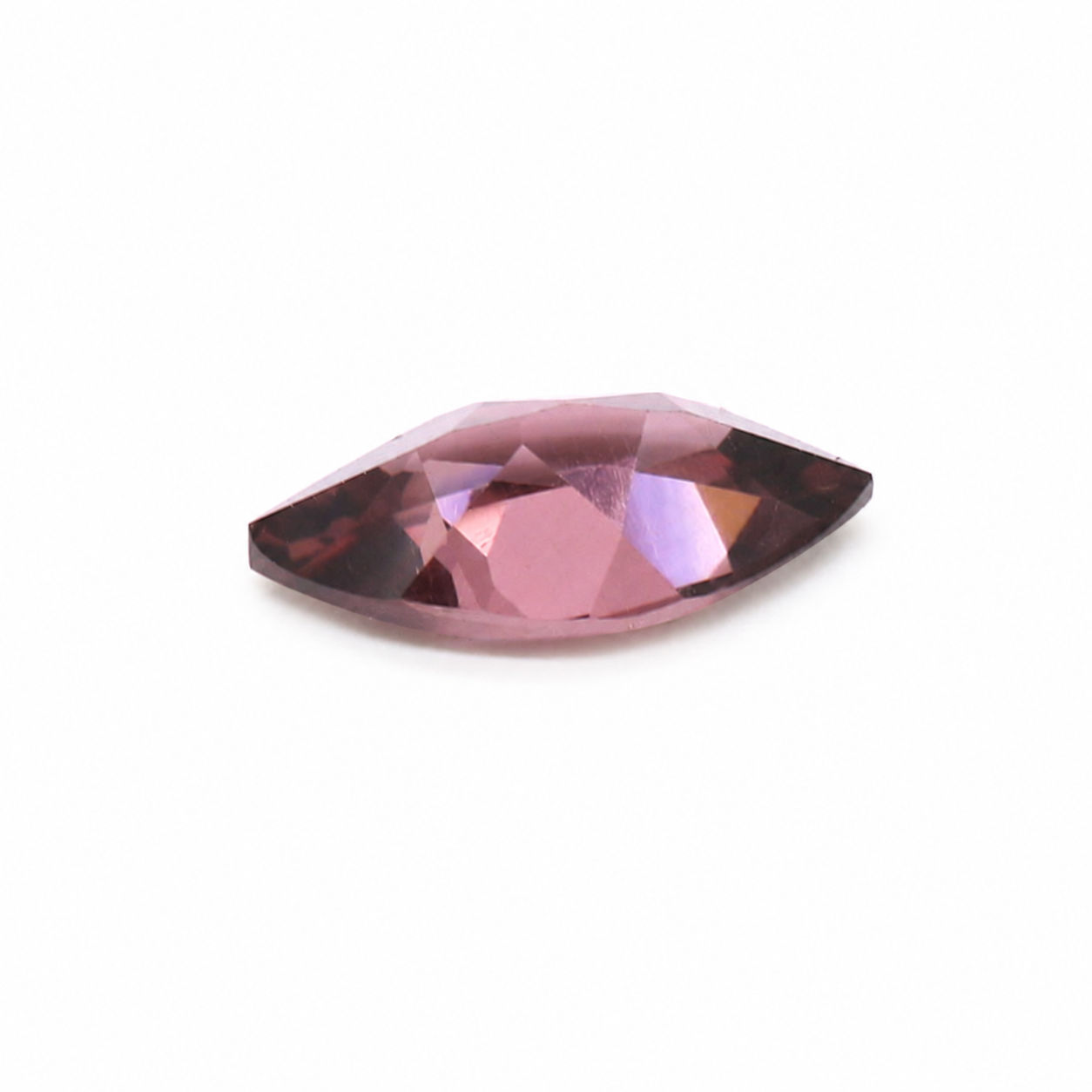 Cubic Zirconia (Rhodolite Color) Marquise Faceted