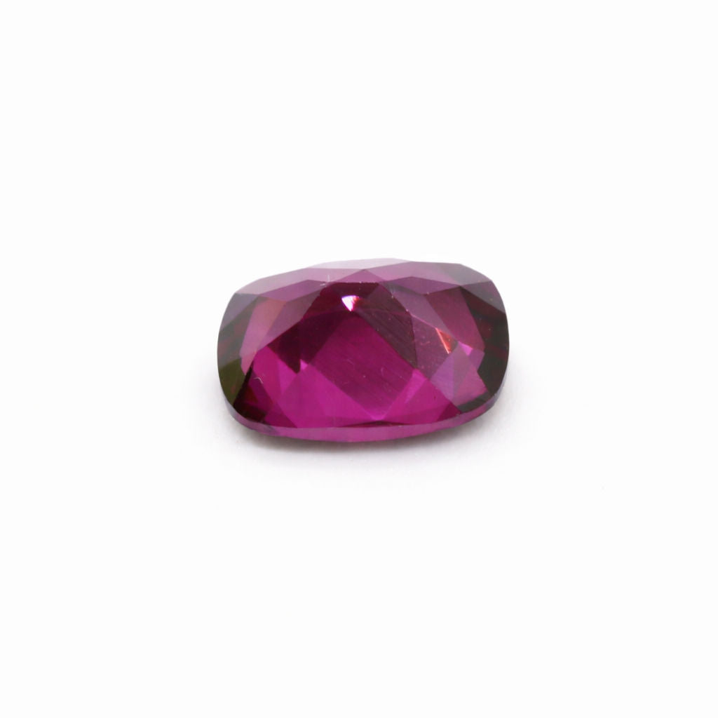 Rhodolite Elongated Cushion Faceted
