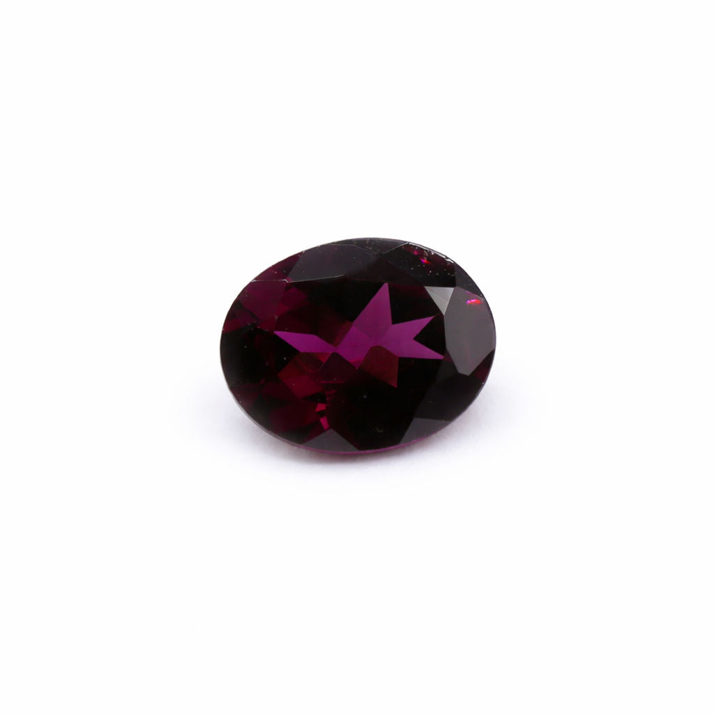 Rhodolite Oval Faceted