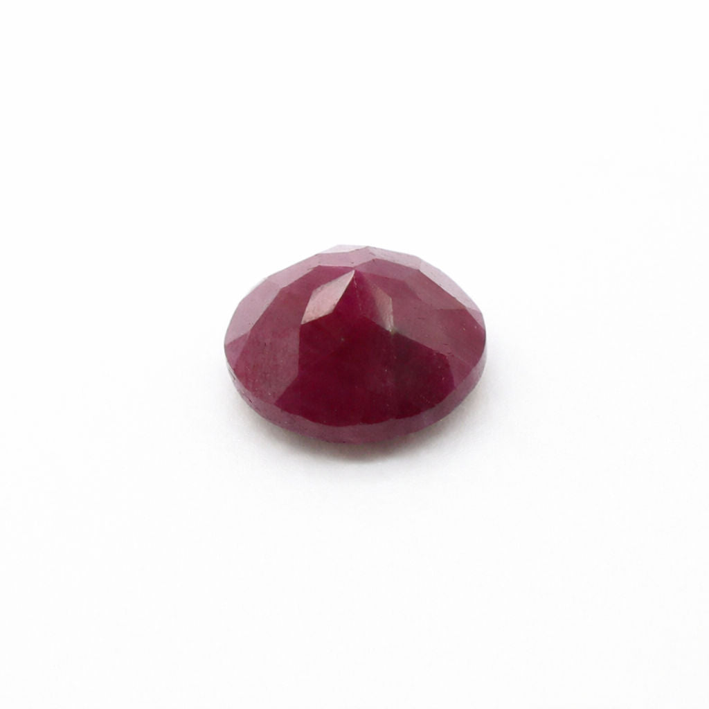 Natural Ruby (India) (Untreated) Round Faceted