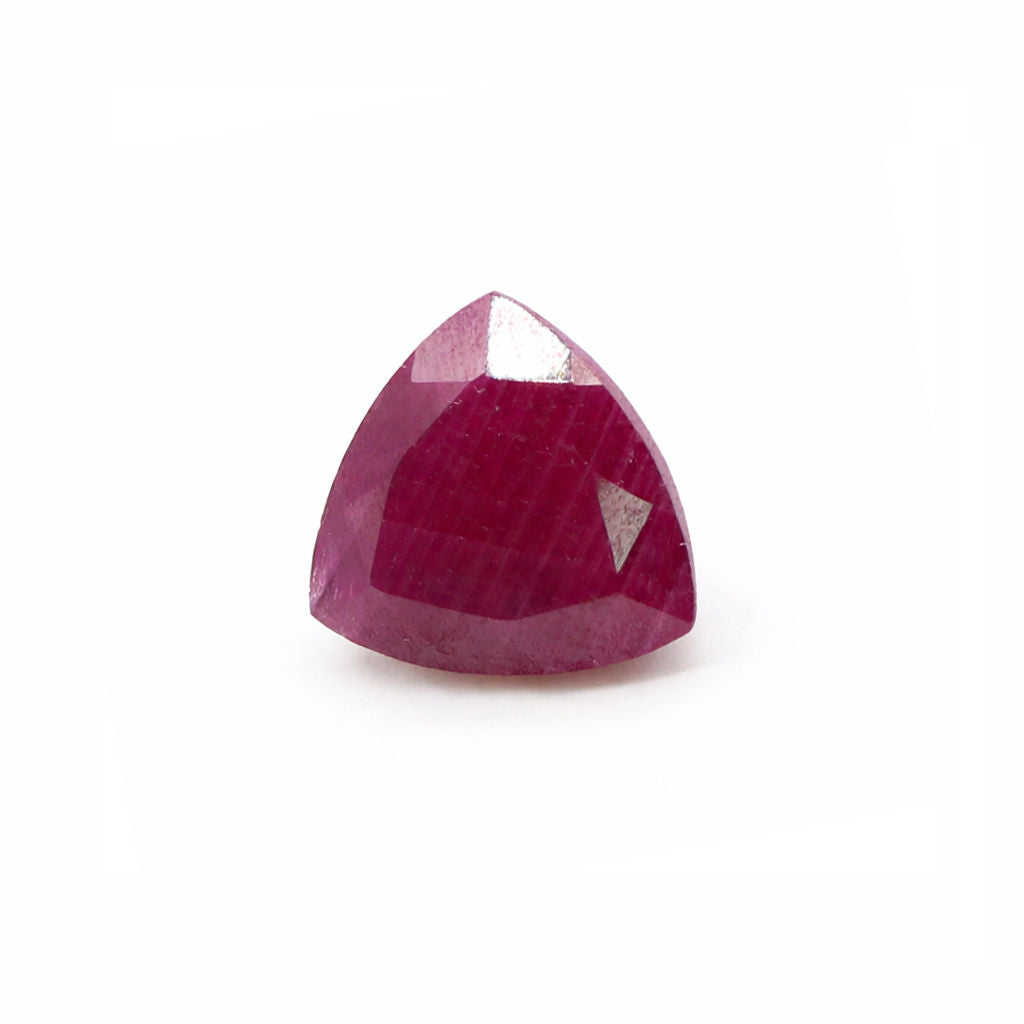 Natural Ruby (India) (Untreated) Trillion Faceted