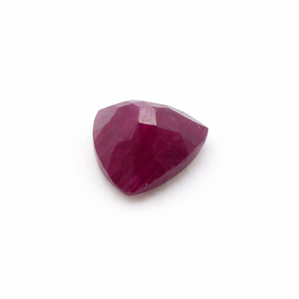Natural Ruby (India) (Untreated) Trillion Faceted