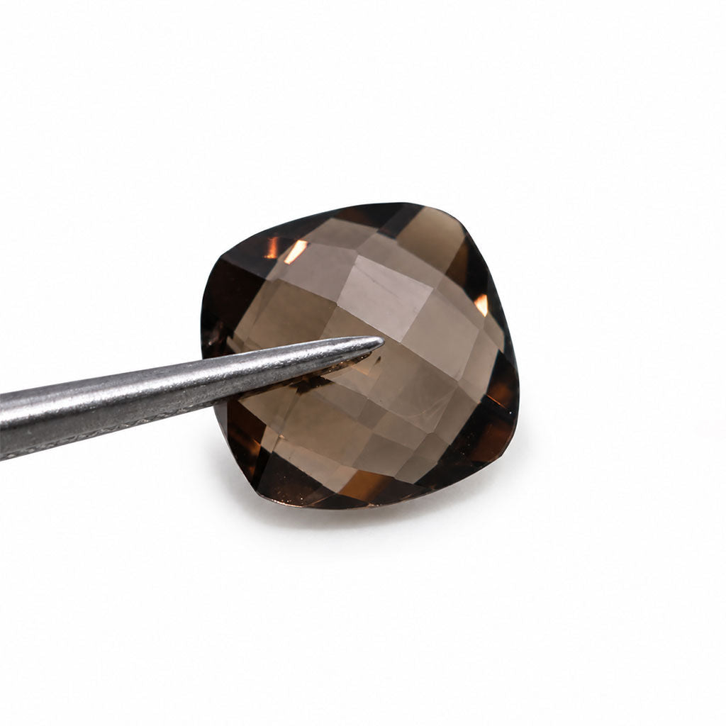 Smoky Quartz Cushion Briolette