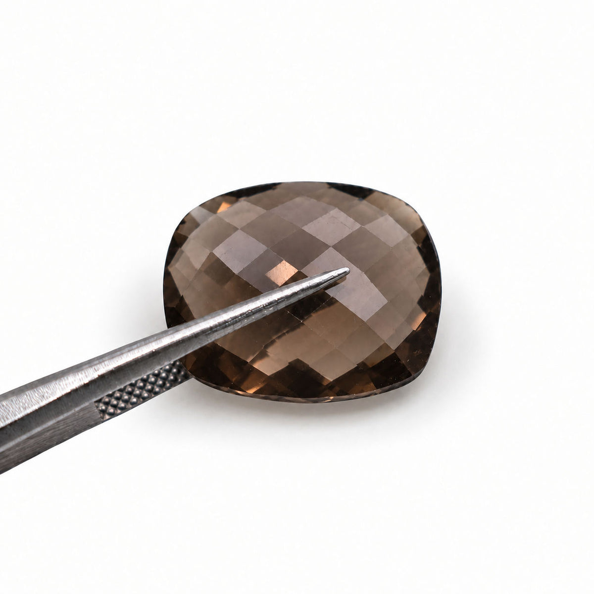 Smoky Quartz Elongated Cushion Briolette