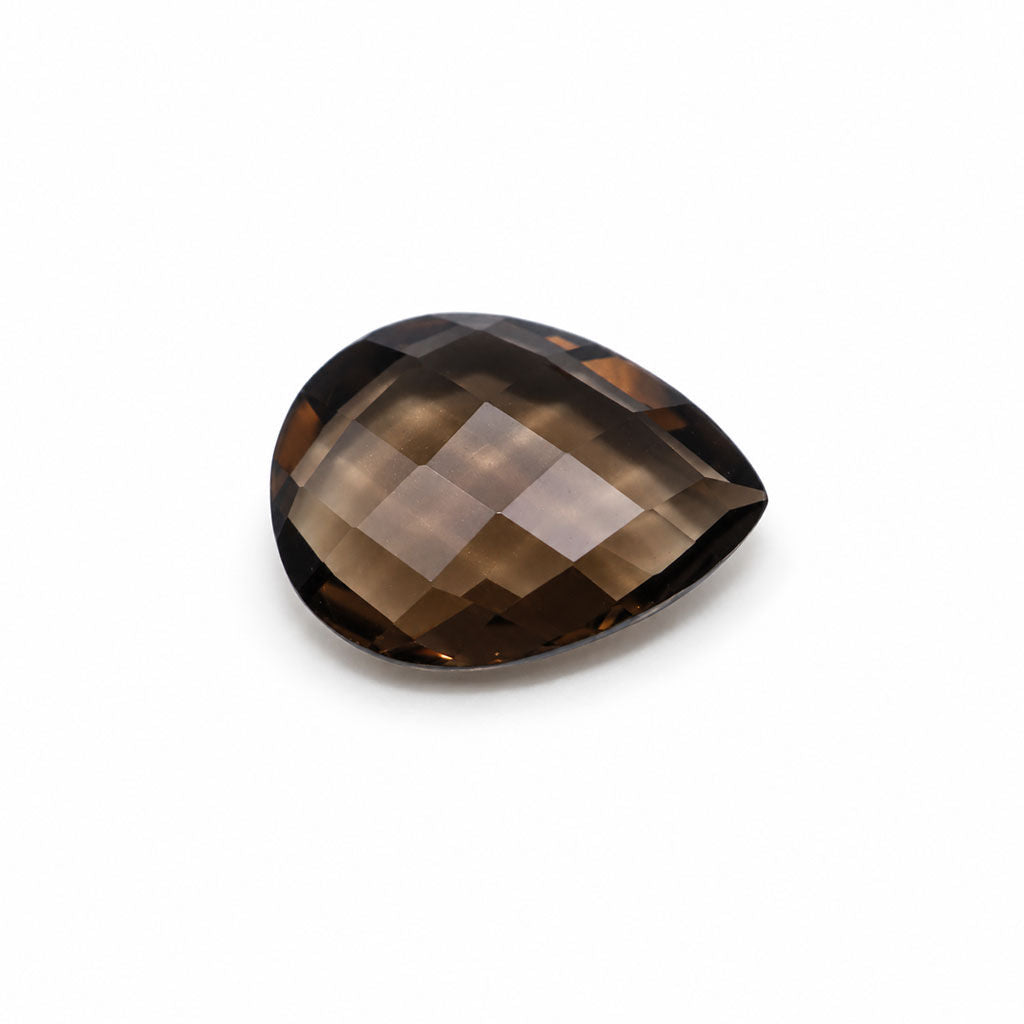 Smoky Quartz Pear Briolette